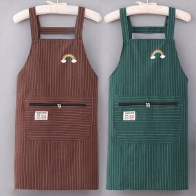 Kitchen Apron Supplier - OEM/ODM Waterproof Oil-Resistant Adjustable Neck Strap Easy Clean