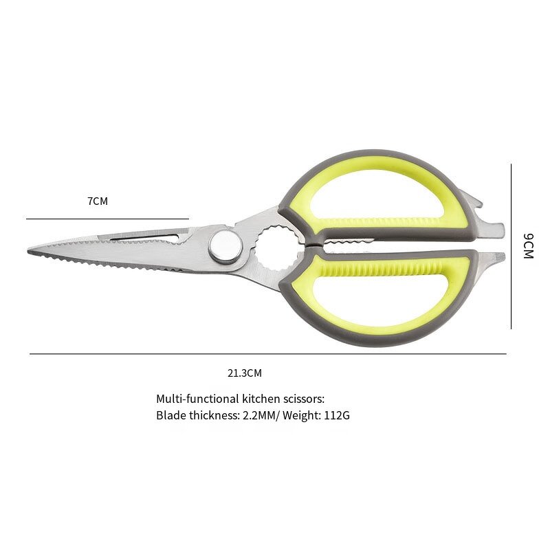 Stainless Steel Scissors Manufacturer - OEM/ODM Household Strong Multi-functional for Food