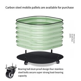 Mobile Pallet Supplier - OEM/ODM Factory Stainless Steel Eco-friendly for Planting Box