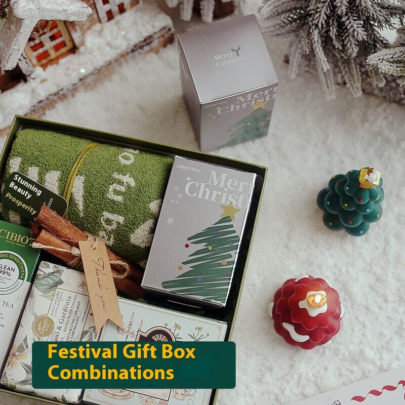 Christmas Tree Candle Factory - OEM/ODM Handmade Paraffin Wax Holiday Gift Candy Design