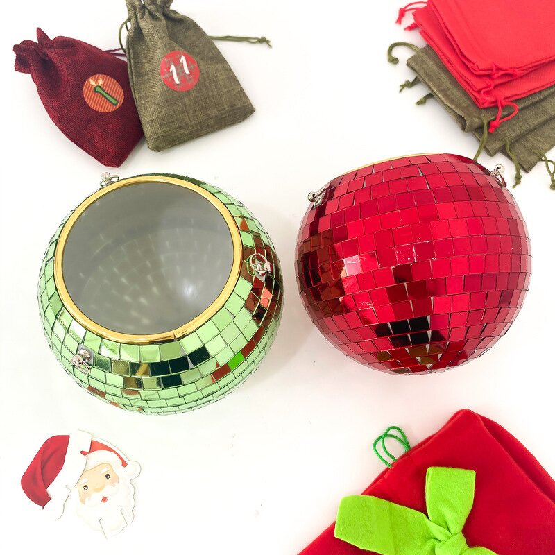 Disco Ball Flower Pot Factory - OEM/ODM New Bohemian Style 6-Inch with Hanging Rope Chain