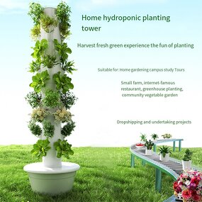 Hydroponic Growing Tower Manufacturer - OEM/ODM Smart Vertical Automated Indoor Soilless