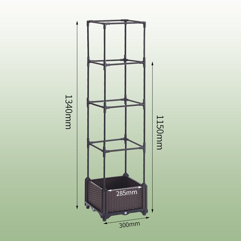 Climbing Vine Box Manufacturer - OEM/ODM Thickened Rectangular Planting for Balcony Outdoor
