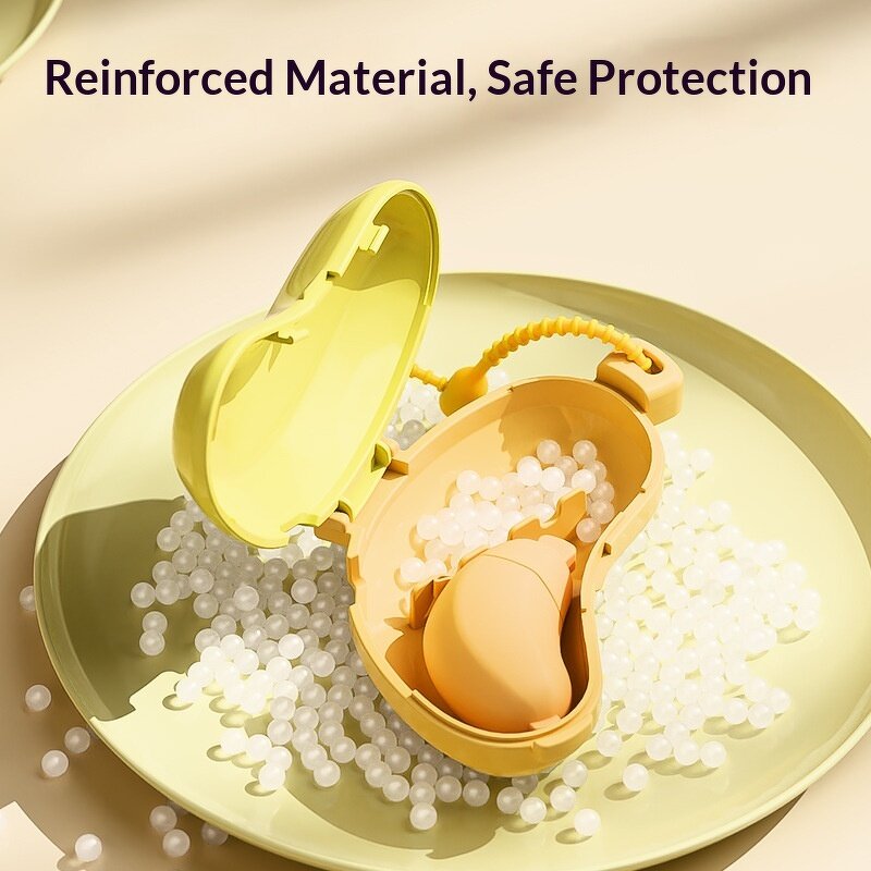 Travel Toothbrush Cover Manufacturer - OEM/ODM Plastic Banana-Shaped Portable Toothpaste Storage