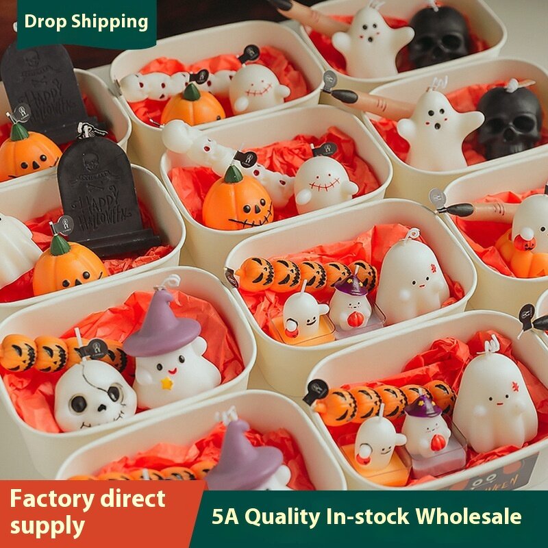 Halloween Pumpkin Candle Manufacturer - OEM/ODM Handmade Eco-Friendly Soy Wax Party Gift
