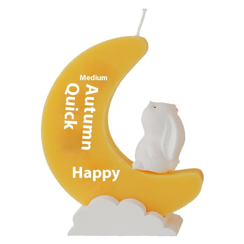 Soy Wax Candle Supplier - OEM/ODM Mid-Autumn Festival Gift Custom Handmade Alien Shape