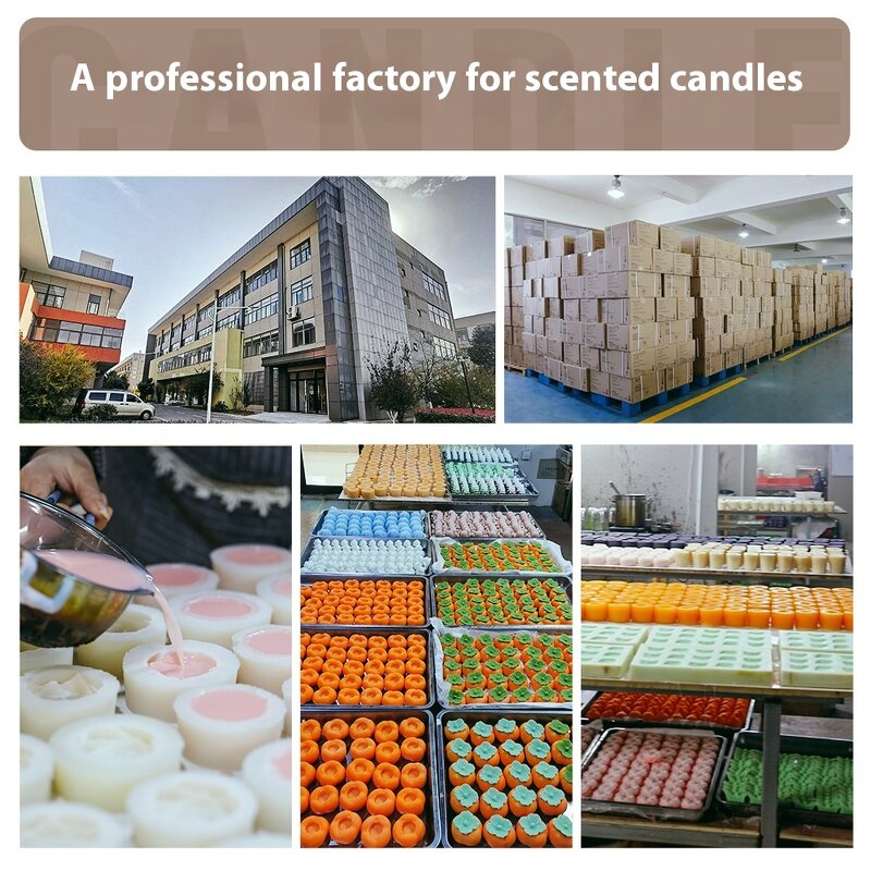 Christmas Tree Candle Factory - OEM/ODM Handmade Paraffin Wax Holiday Gift Candy Design