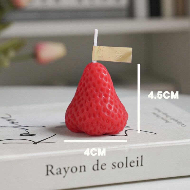Strawberry Scented Candle Factory - Wholesale Cute Creative Birthday Gift Handmade Shape