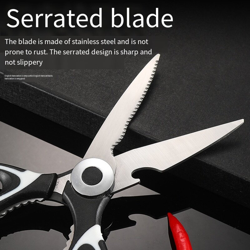 Multi-function Scissors Supplier - OEM/ODM Stainless Steel with Cover for Fish Filleting