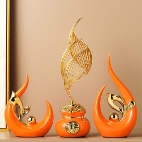 Art Ornaments Supplier - OEM/ODM High End Trendy Wine Cabinets TV Cabinets Home