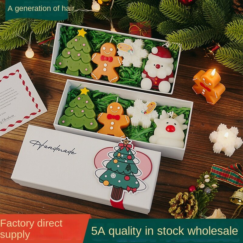 Christmas Scented Candle Factory - OEM/ODM Handmade Creative Gift Box Atmosphere Decorative
