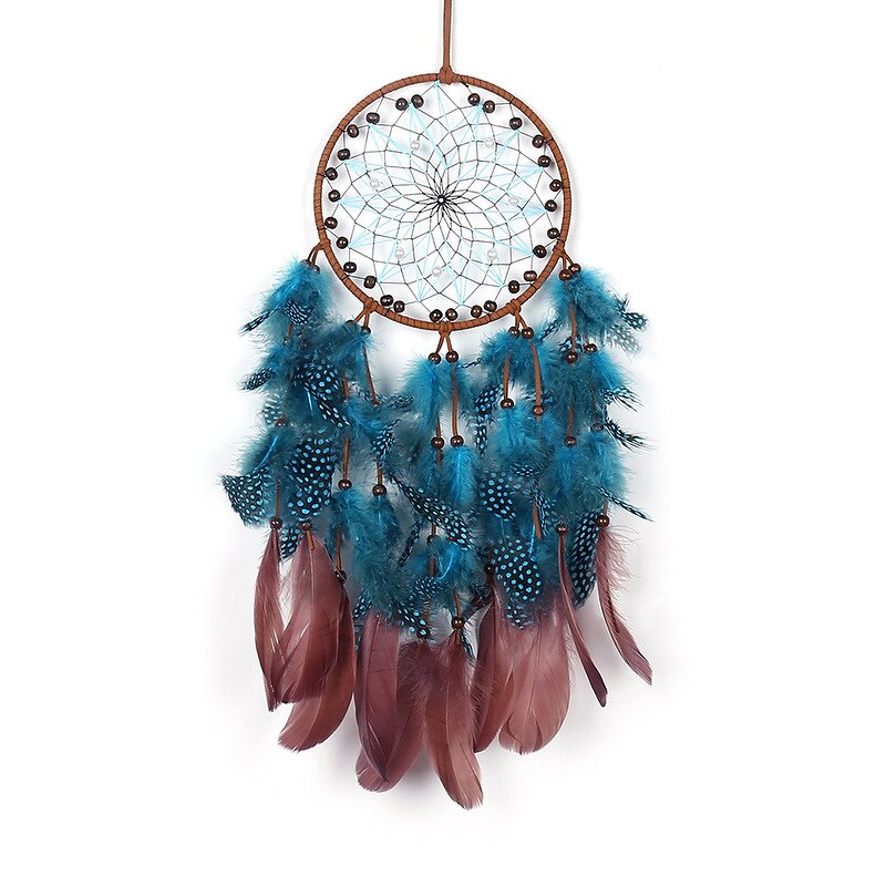 Dream Catcher Manufacturer - OEM/ODM New Retro Pendant Feather Wind Chime Home Decoration