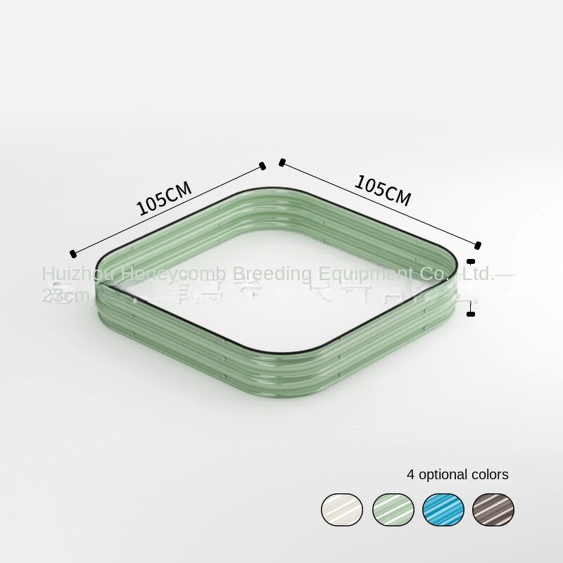 Balcony Planting Box Supplier - OEM/ODM Metal Oval Shape Eco-friendly for Outdoor Use