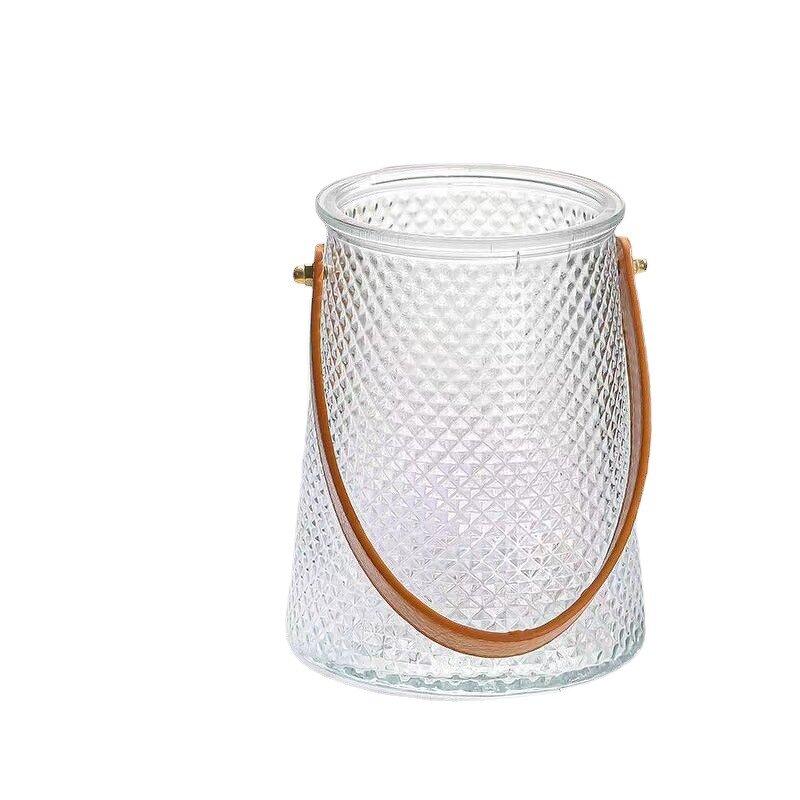 Handheld Glass Vase Factory - OEM/ODM Cowboy Light Luxury Simple European Flower Arrangement