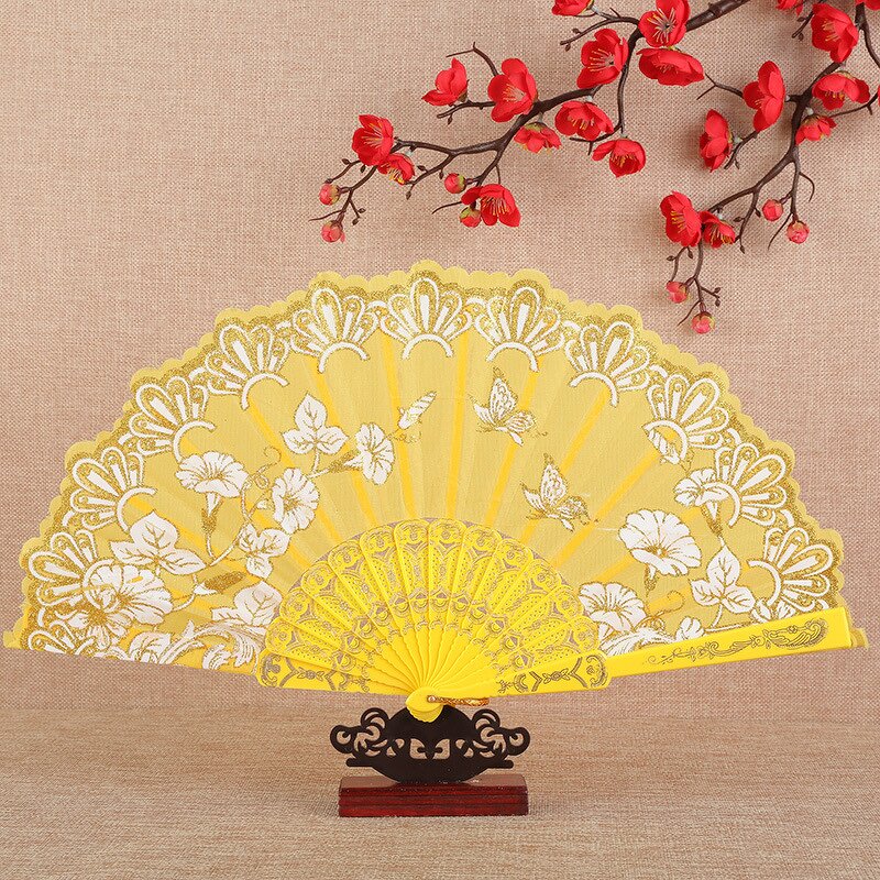 Chinese Fan Dance Fan Supplier - OEM/ODM Xiyan Handmade Ancient Style Folding Fan Wholesale