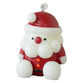 Santa Claus Candle Supplier - OEM/ODM Handmade Soy Wax with Candy Simulation Christmas