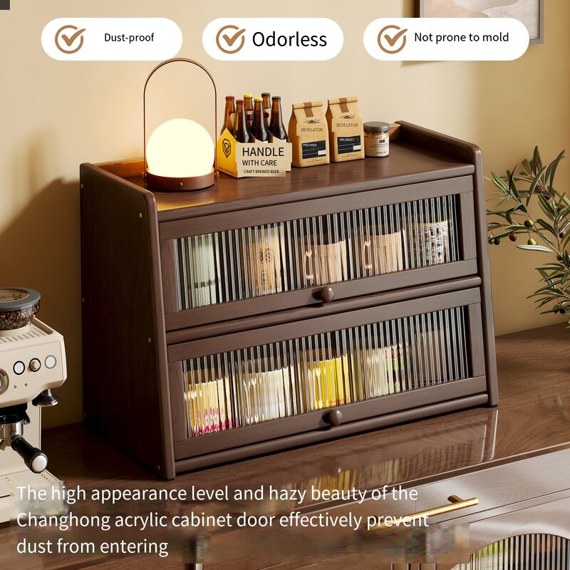 Desktop Storage Cabinet Manufacturer - OEM/ODM Dustproof Organizer Kitchen Countertop Cup Holder