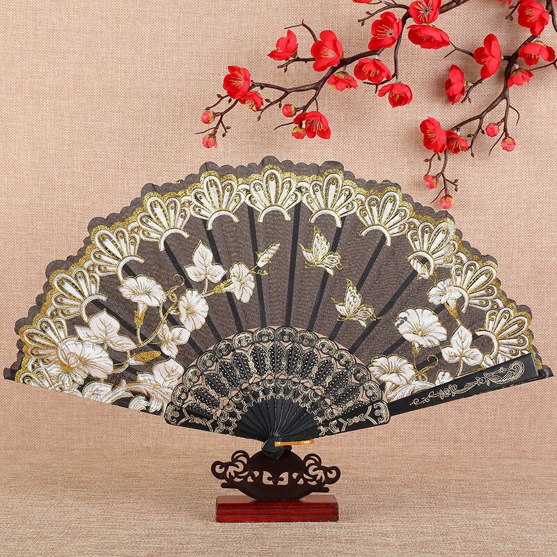 Chinese Fan Dance Fan Supplier - OEM/ODM Xiyan Handmade Ancient Style Folding Fan Wholesale