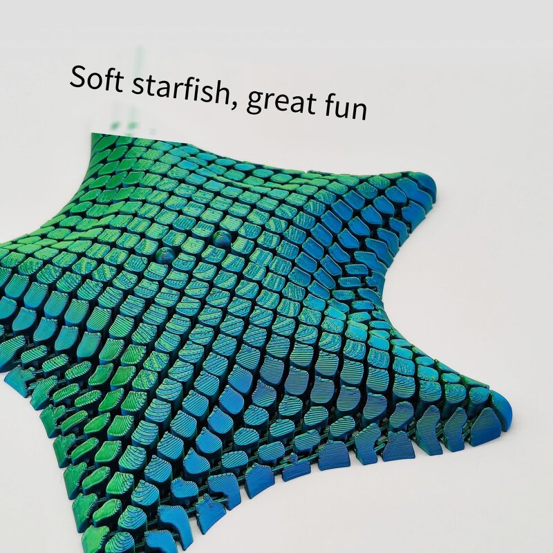 3D Printed Starfish Manufacturer - OEM/ODM Modern Marine Animal Movable Joint Decompression
