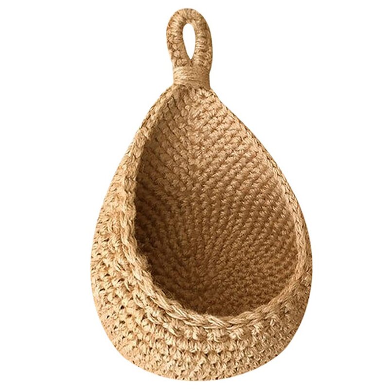 Boho Hanging Basket Factory - Wholesale Jute Vegetable Fruit Organizer for Living Room