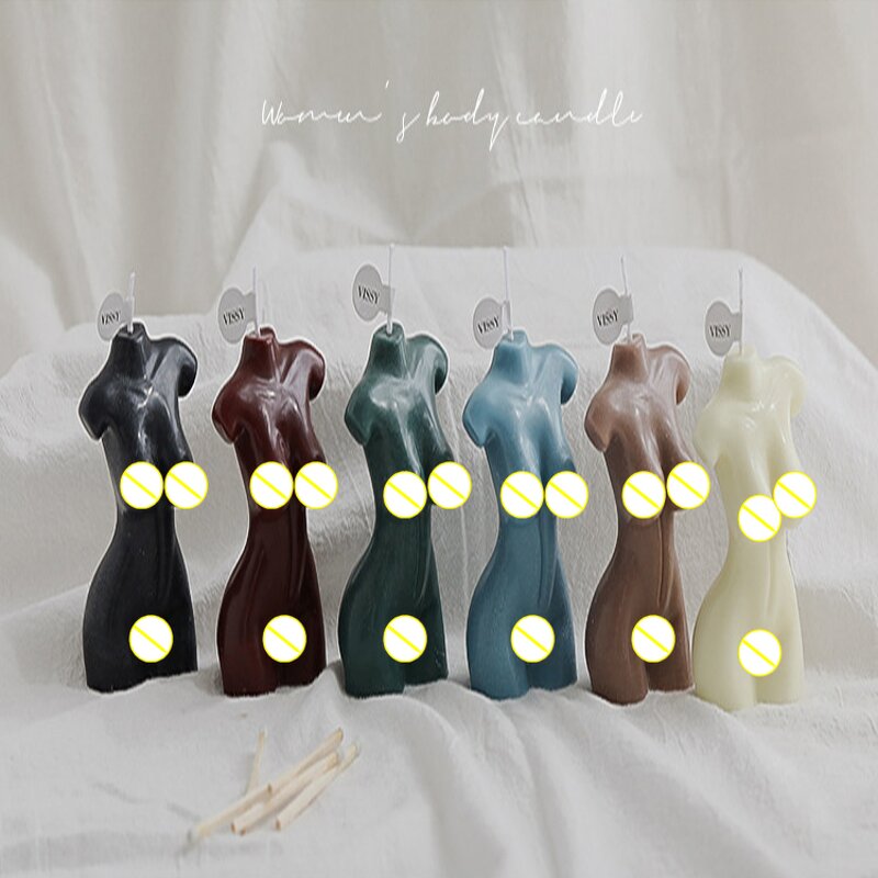 Female Body Candle Factory - OEM/ODM Figure Shaped Torso for Bedroom Bathroom Wedding