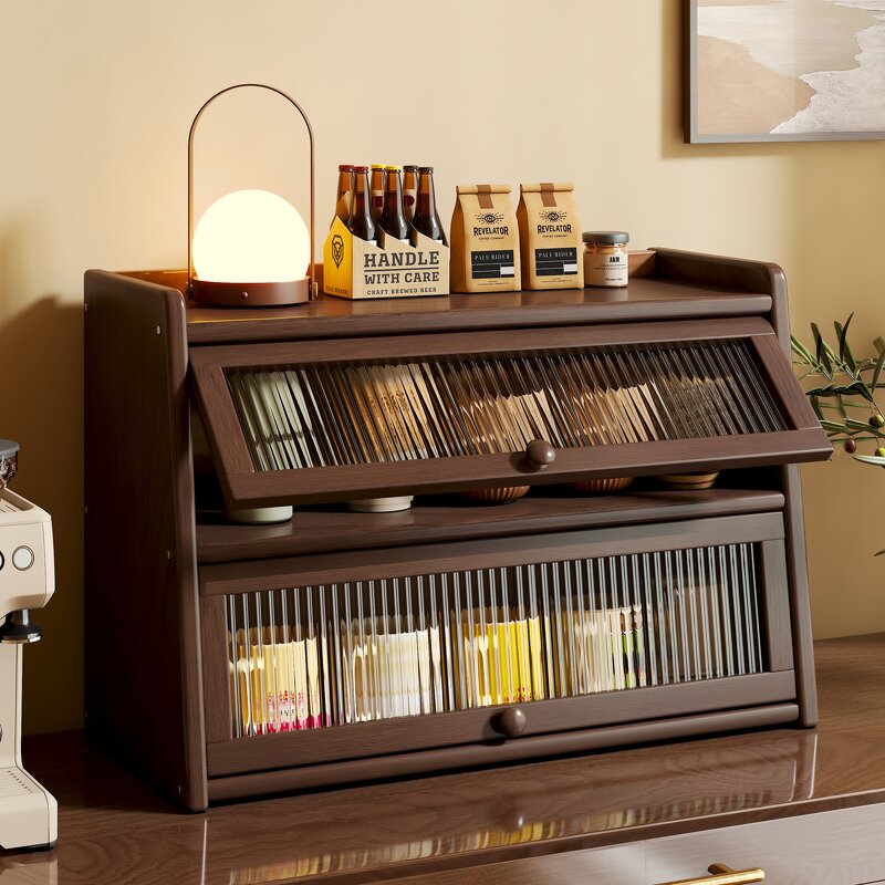 Desktop Storage Cabinet Manufacturer - OEM/ODM Dustproof Organizer Kitchen Countertop Cup Holder