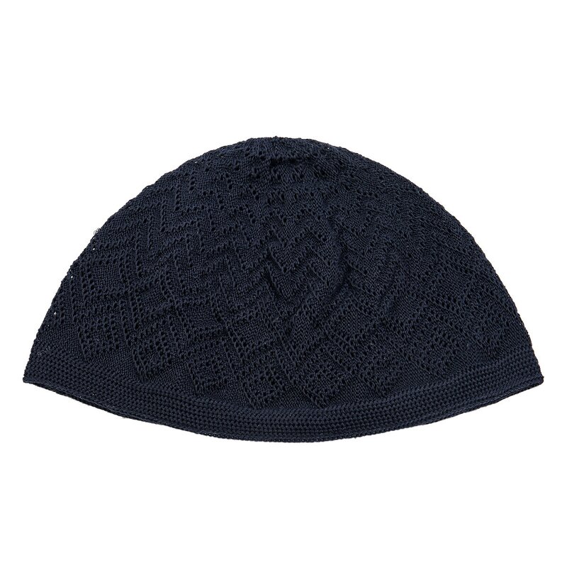 Crochet Kufi Hat Supplier - OEM Low Price Knitted Jacquard Prayer Cap