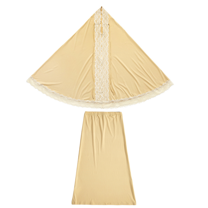 Kids Prayer Khimar Set Manufacturer - OEM Eid Maxi 2 Piece Jilbab Dress