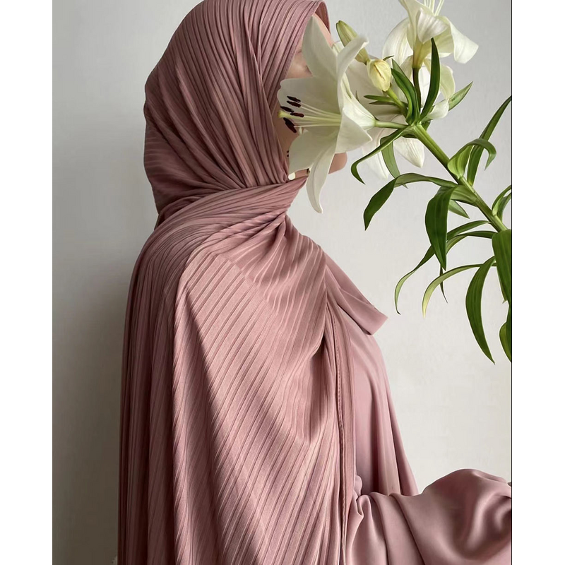 Ribbed Jersey Hijab Supplier - Bulk Plain Eco-Friendly Veil