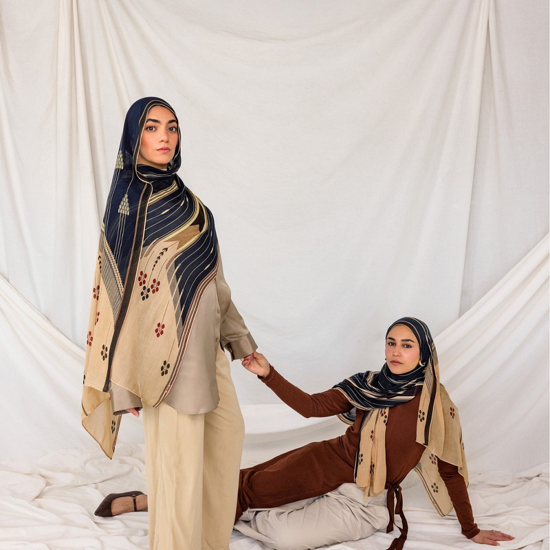 Modal Hijab Factory - Bulk Floral Rayon Bamboo Printed Veil