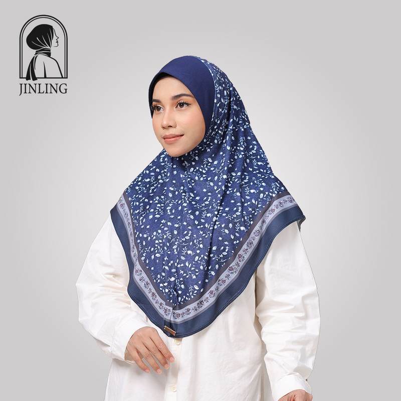 Printed Amira Hijab Supplier - OEM Convenient One Piece Long Veil