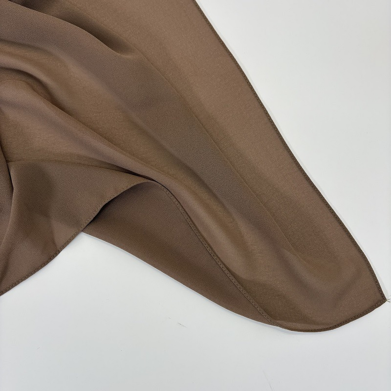 Plain Chiffon Hijab Manufacturer - Bulk 374 Colors Georgette Shawl