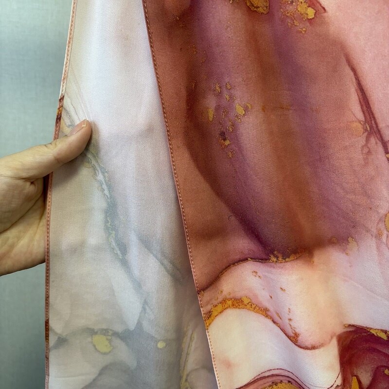 Modal Hijab Factory - OEM Printed Non-Transparent Stretchy Shawl