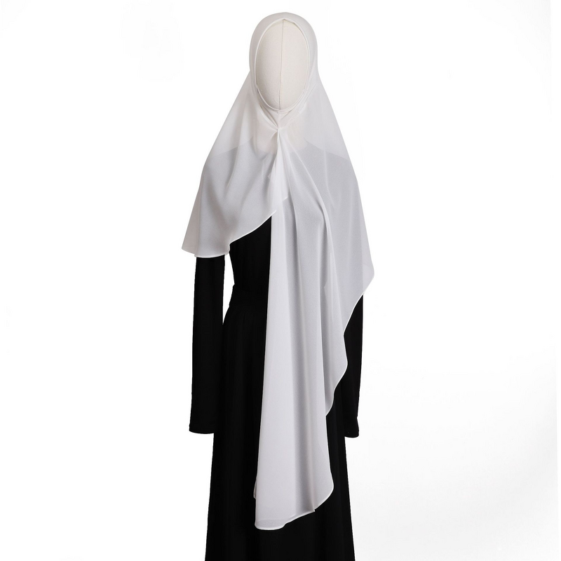 One Loop Instant Hijab Manufacturer - OEM Solid Glossy Hemp Convenient Wrap