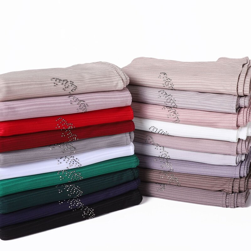 Ribbed Jersey Scarf Manufacturer - Wholesale Solid Long Shawl