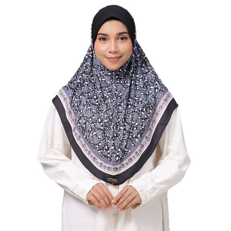 Printed Amira Hijab Supplier - OEM Convenient One Piece Long Veil
