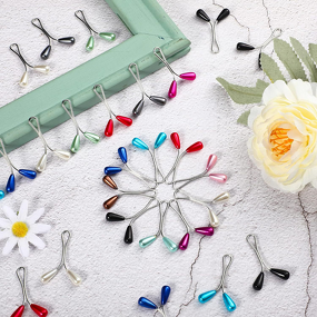 U-Shaped Hijab Clip Manufacturer - OEM Steel Simple Neck Clip Pin