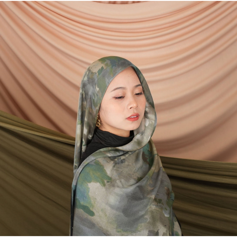 Bamboo Modal Hijab Factory - OEM Double Sided Digital Printing