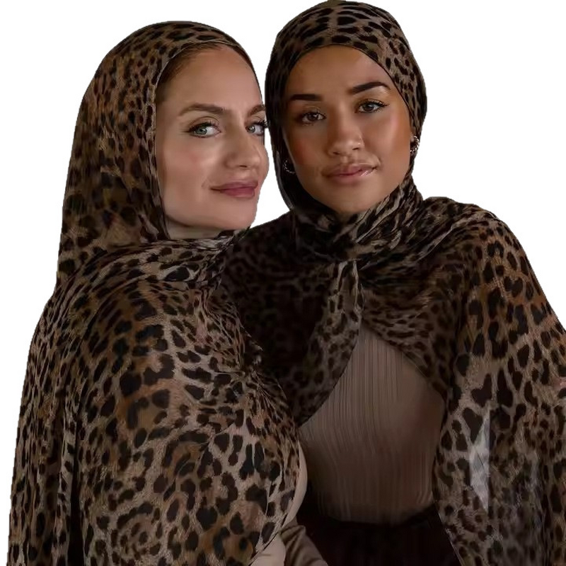 Cotton Hijab Manufacturer - OEM Watercolour Marble Print Scarf