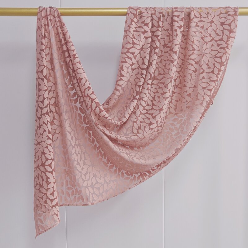 Jersey Scarf Supplier - Wholesale Petal Prints Hot Stamping Floral