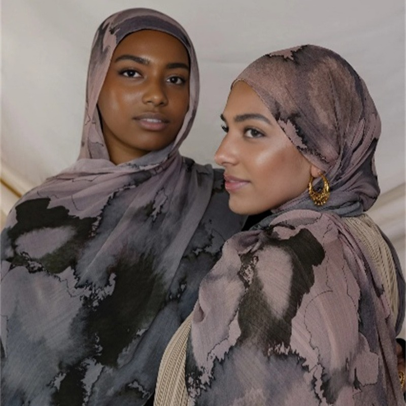 Vela Print Modal Hijab Supplier - Wholesale Bawal Tudung Long Head Wrap