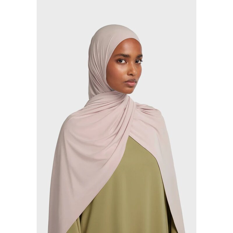 Liquid Jersey Hijab Factory - Custom Lightweight Subtle Sheen Scarf