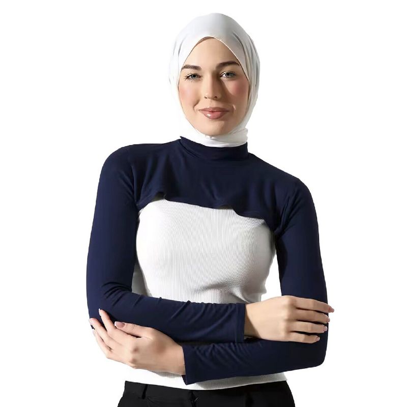 Hijab Arm Cover Sleeves Factory - Bulk Prayer Stretchy Islamic Shoulder Sleeves