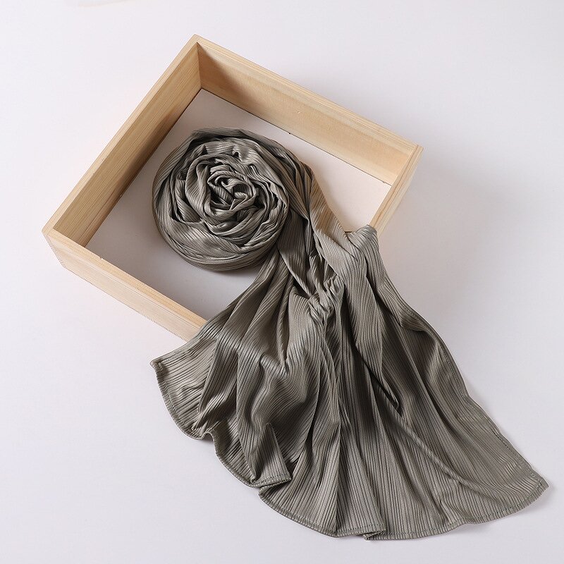 Ribbed Jersey Hijab Supplier - Bulk Plain Eco-Friendly Veil