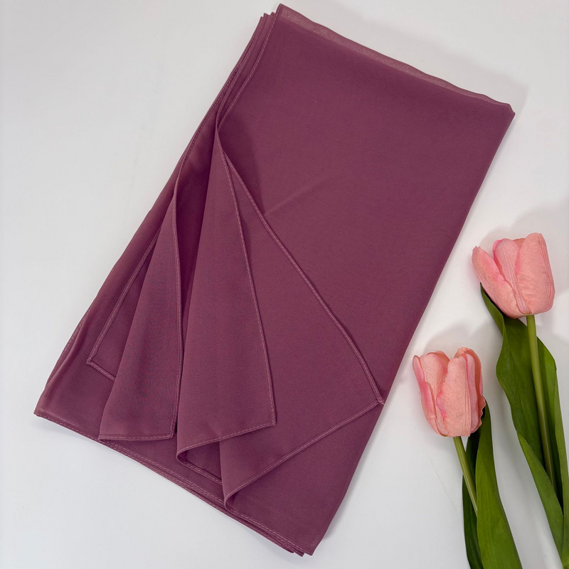 Plain Chiffon Hijab Supplier - Wholesale Lightweight Casual Veils