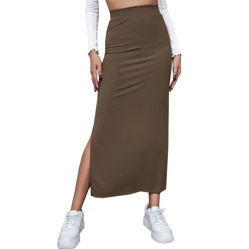 Pencil Dress Factory - Bulk High Waist Split Skirt Office Lady Outfit