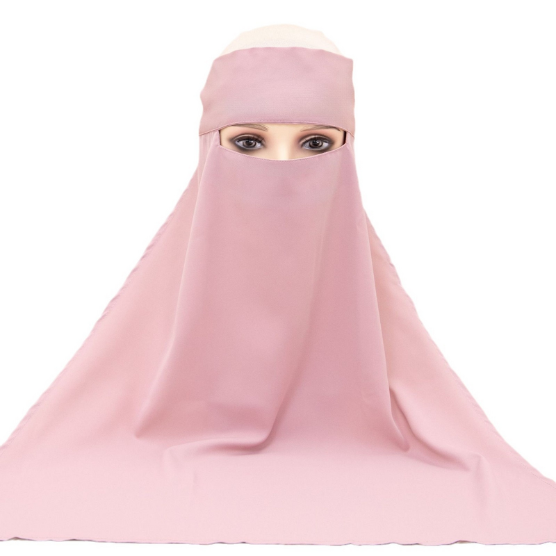 Nida Niqab Veil Manufacturer - Wholesale Lightweight Non-through Prayer Khimar