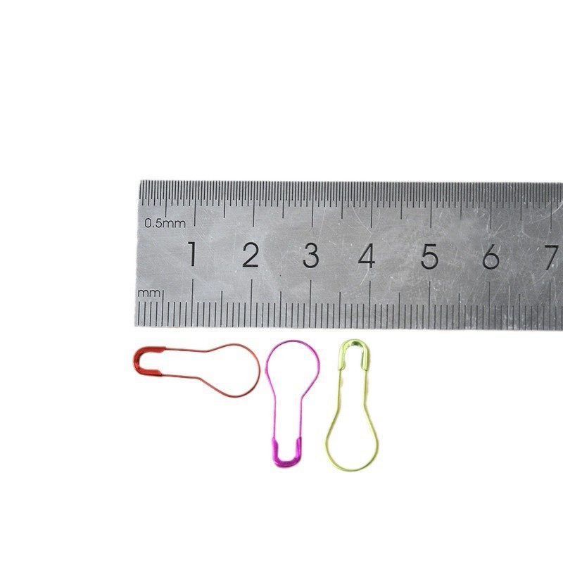 U-Shaped Safety Pins Factory - OEM 100pcs Steel Gourd Pins With Box