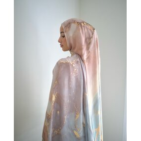 Modal Print Hijab Manufacturer - OEM Digital Floral Rayon Scarf