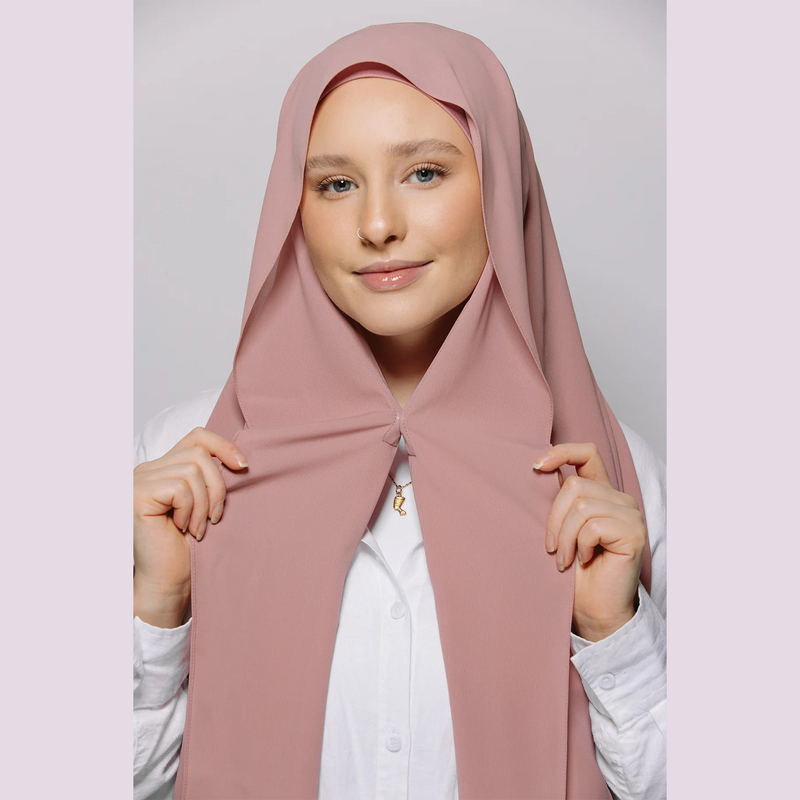 Chiffon Instant Hijab Factory - Bulk Built-in Magnet With Inner Tube